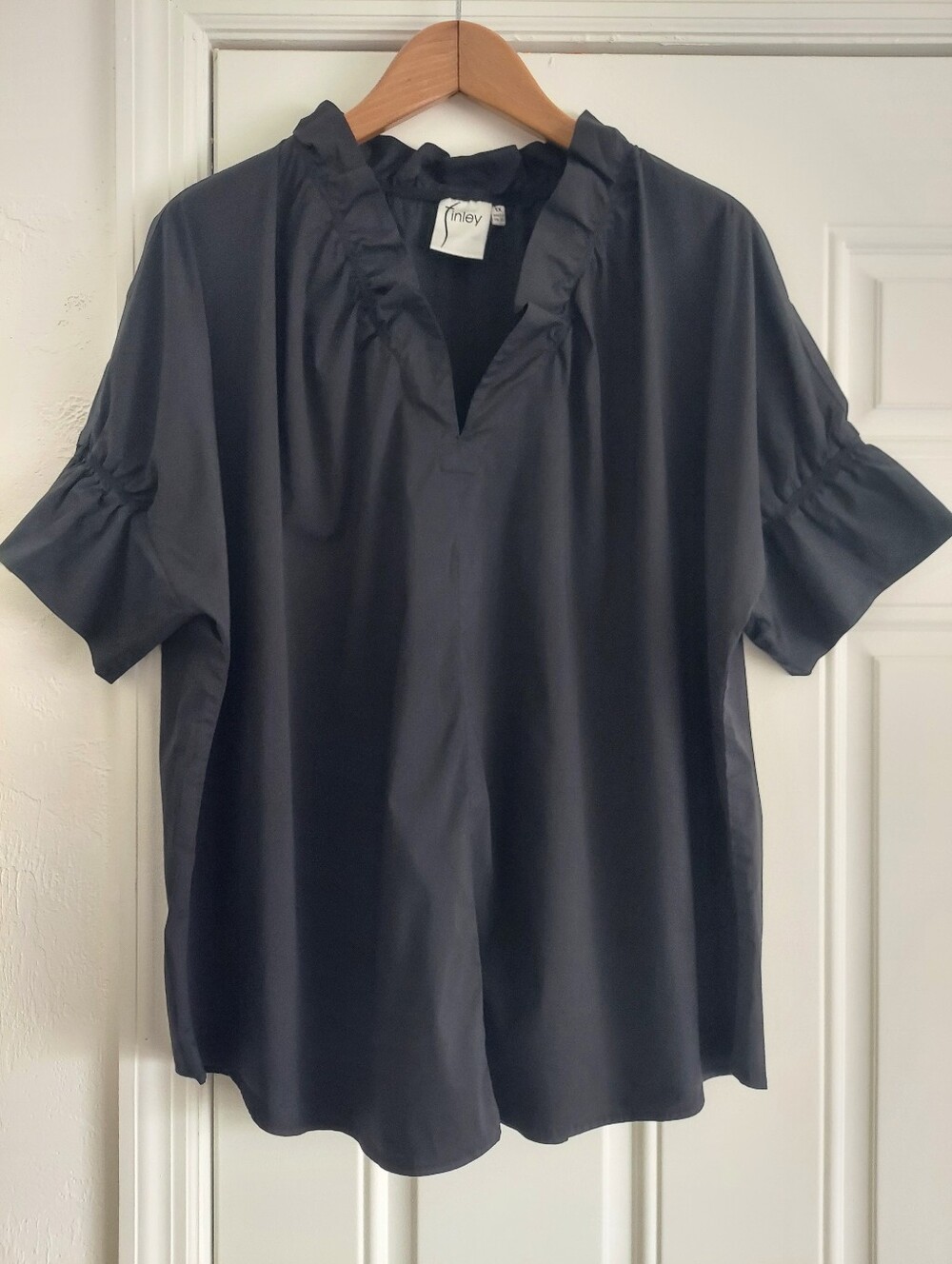 Finley Poplin Top